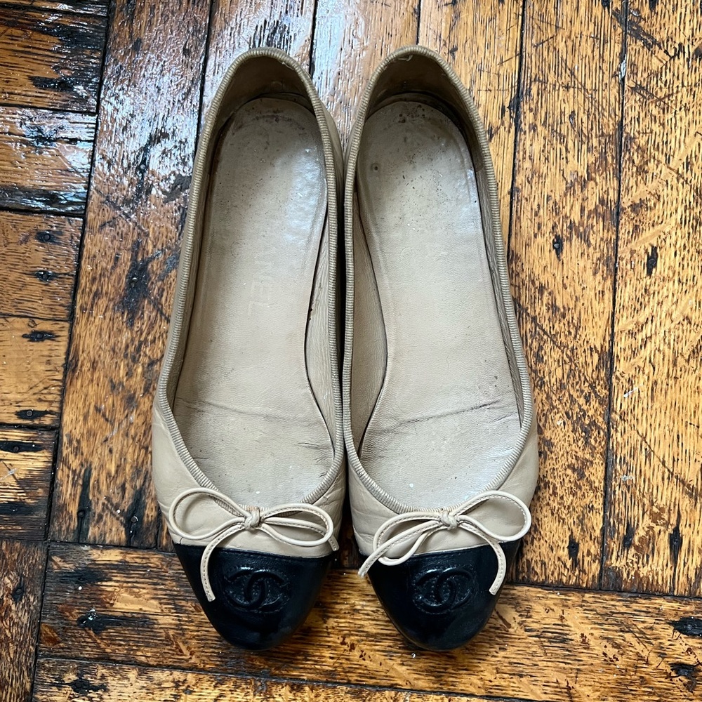 Authentic Chanel Ballerinas